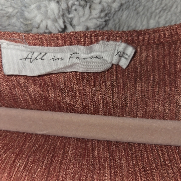 All in Favor Terracotta Midi Dress - Picture 4 of 8